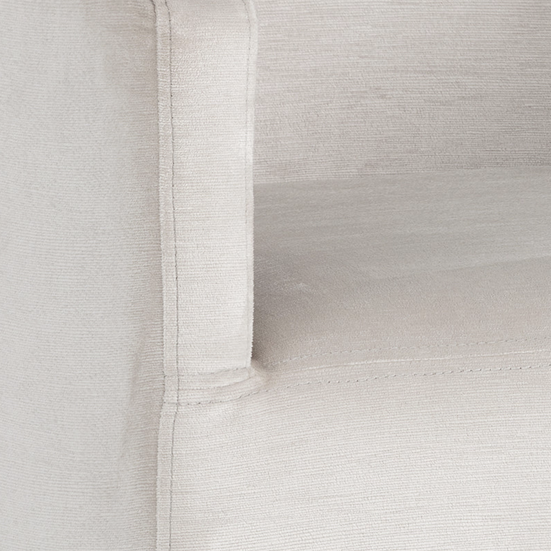 Zane Wheeled Dining Armchair