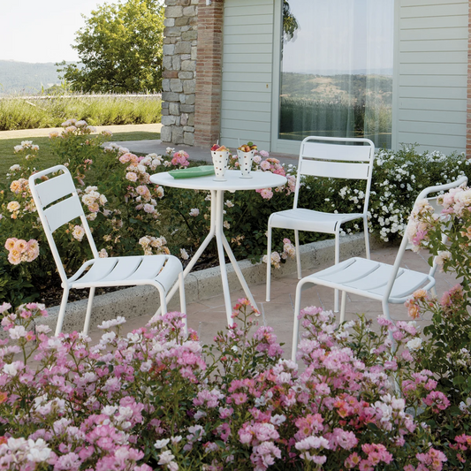 Twist Italian Outdoor Dining Chair - Mud Grey