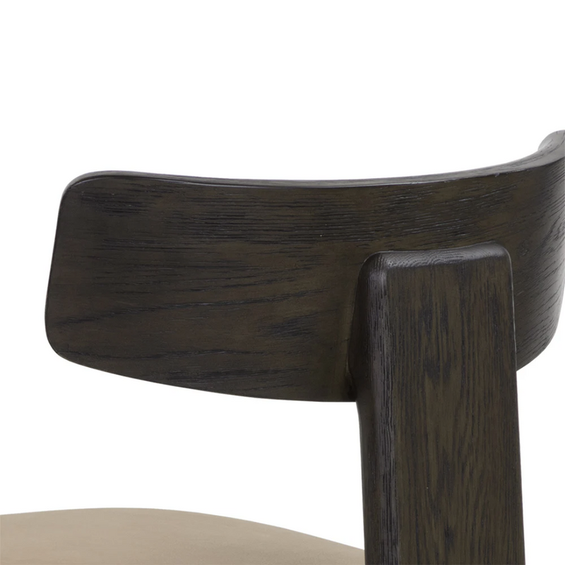 Horton Dining Chair - Dark Brown