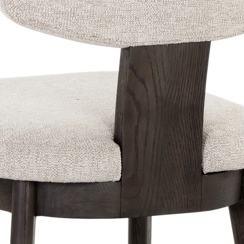 Rickett Dining Chair - Dark Brown