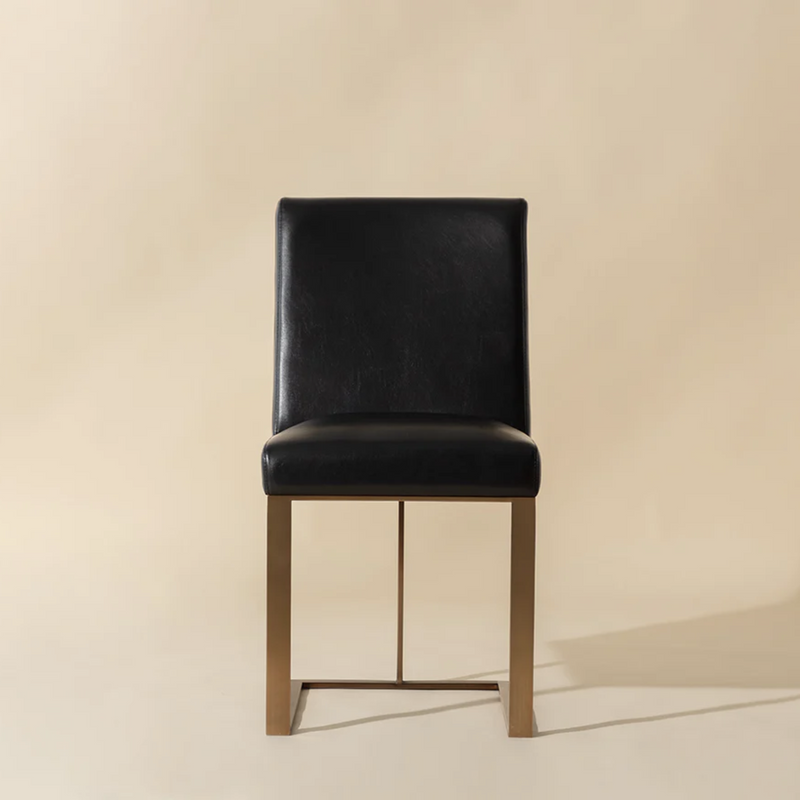 Dean Dining Chair - Antique Brass