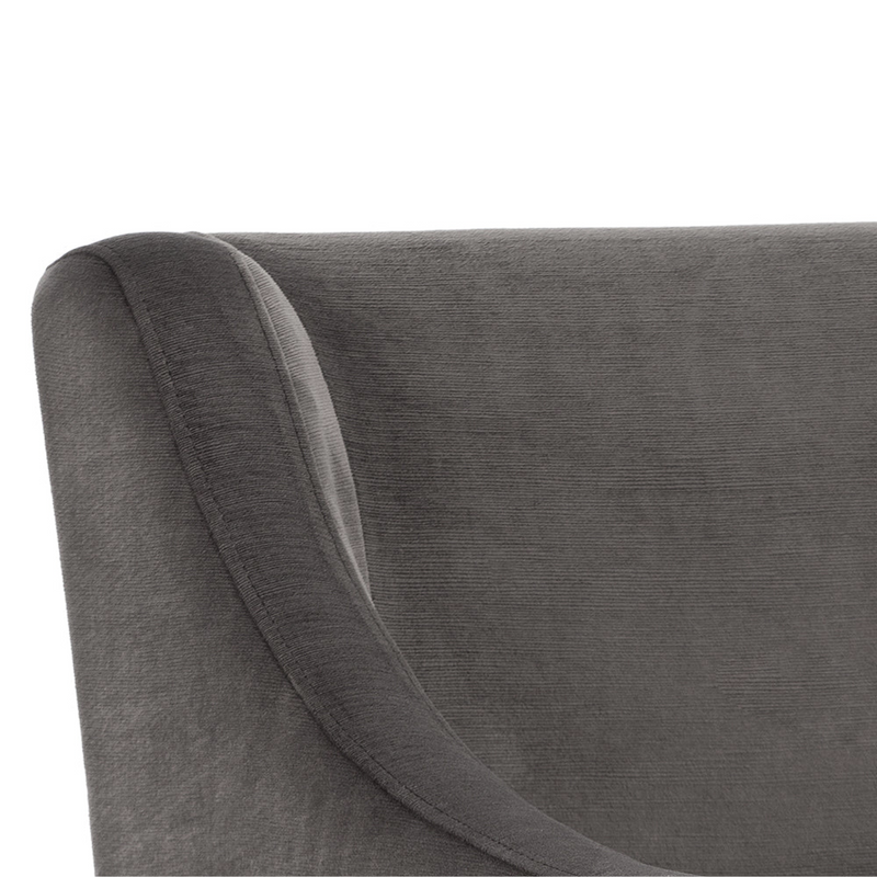 Zane Wheeled Dining Armchair