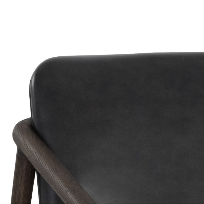 Cinelli Lounge Chair - Distressed Brown