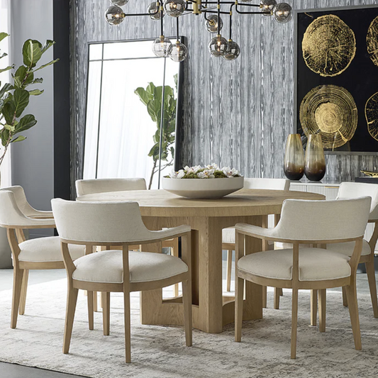 Elma Dining Table - Natural - 60" - Round