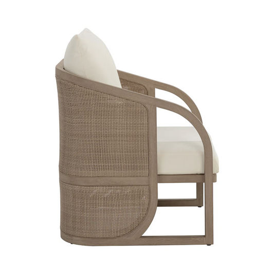 Palermo Lounge Chair - Drift Brown