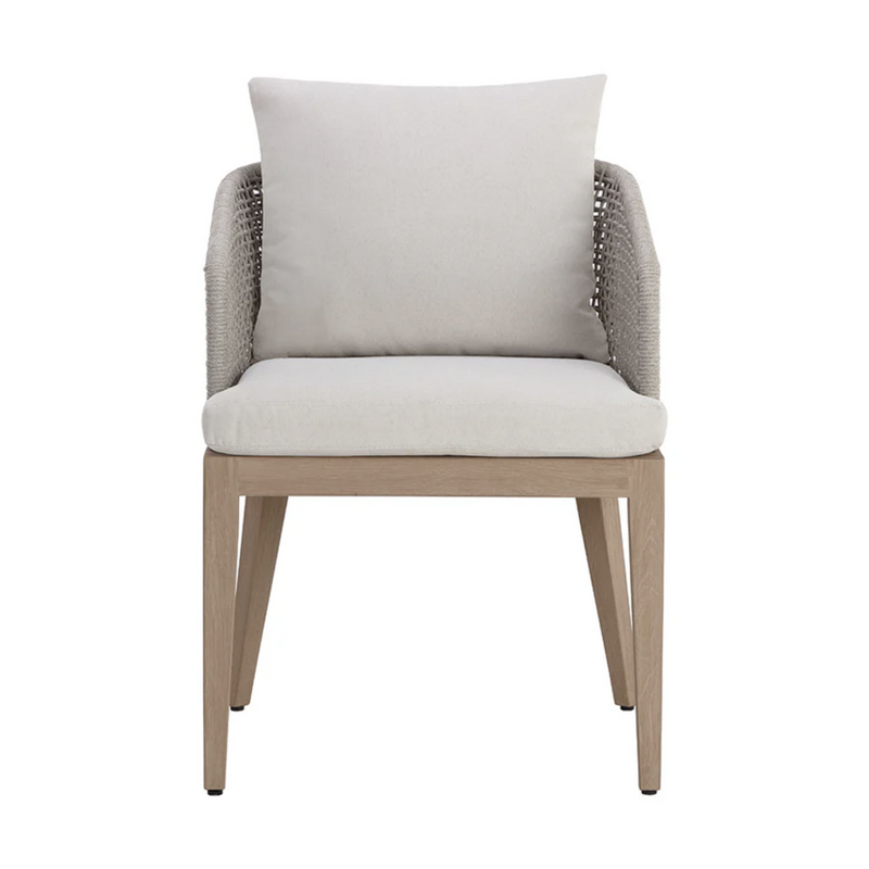 Capri Dining Armchair - Drift Brown