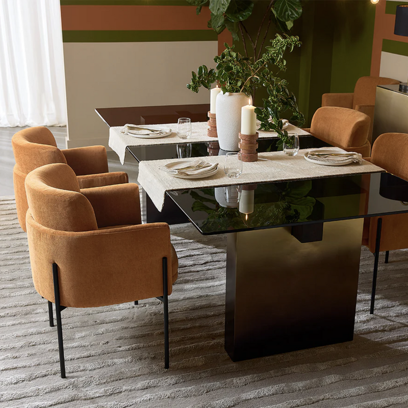 Richie Dining Armchair - Black
