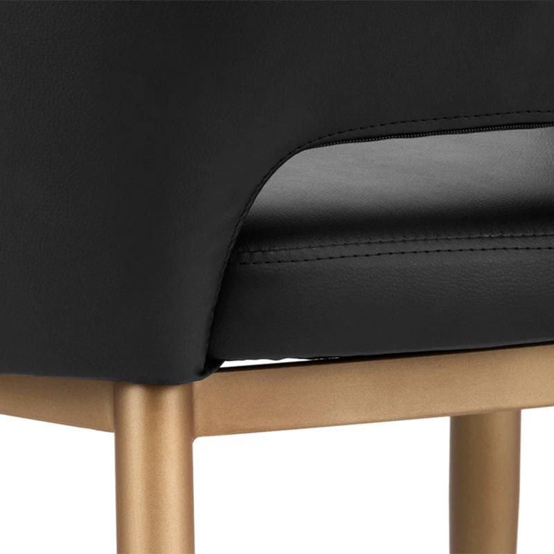 Thatcher Dining Armchair - Champagne Gold