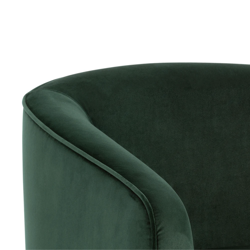 Hazel Swivel Lounge Chair - Gold