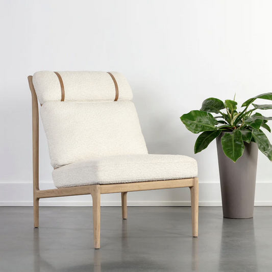 Elanor Lounge Chair - Light Oak