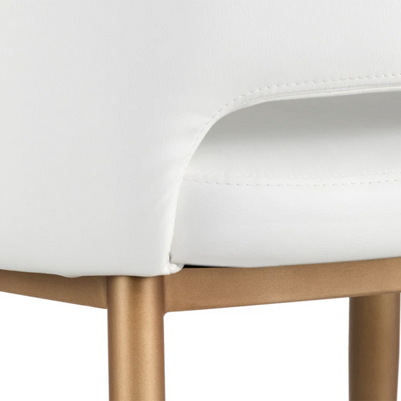 Thatcher Dining Armchair - Champagne Gold