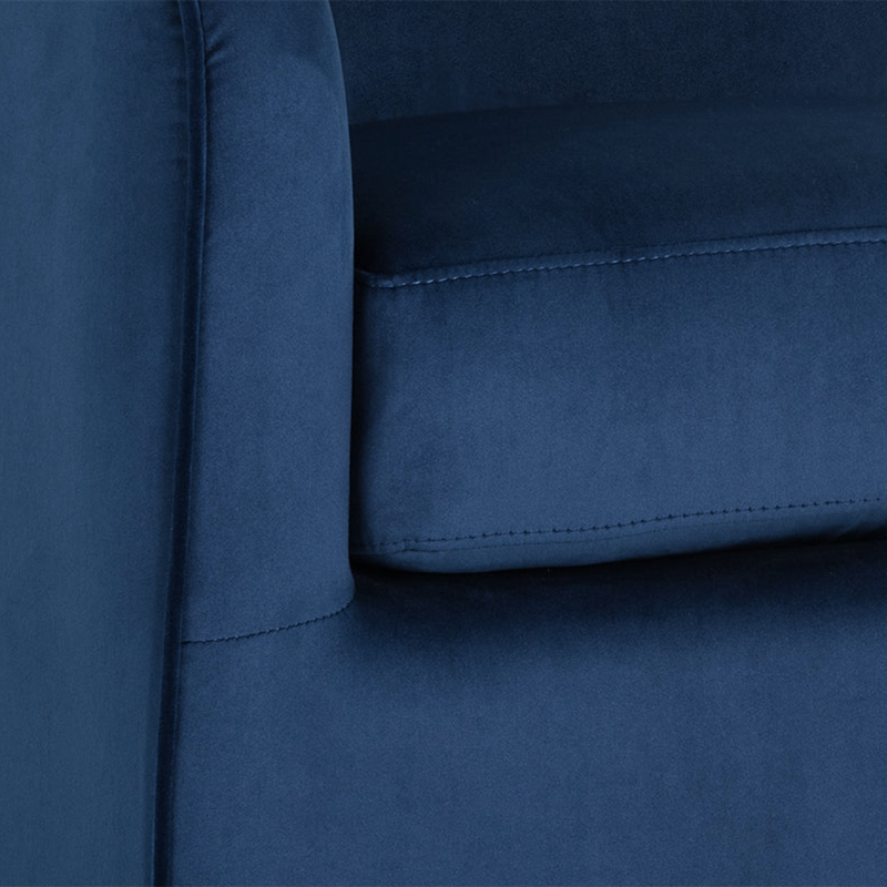 Hazel Swivel Lounge Chair - Gold