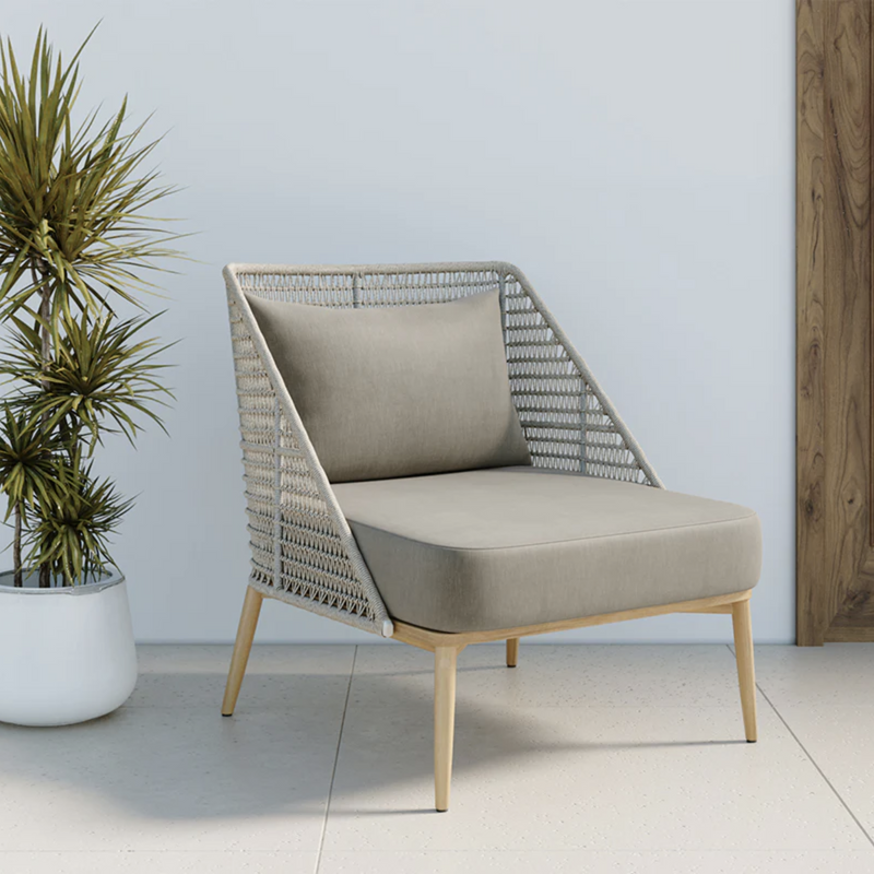 Andria Lounge Chair - Palazzo Taupe