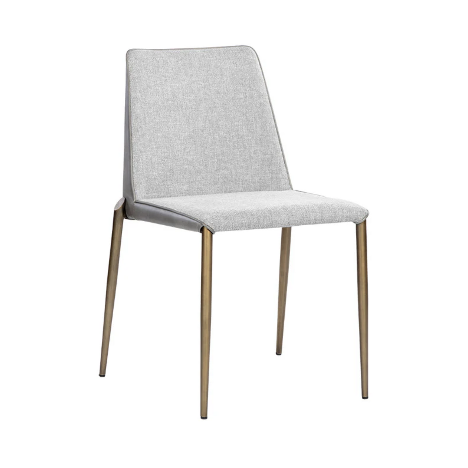 Renee Stackable Dining Chair - Antique Brass