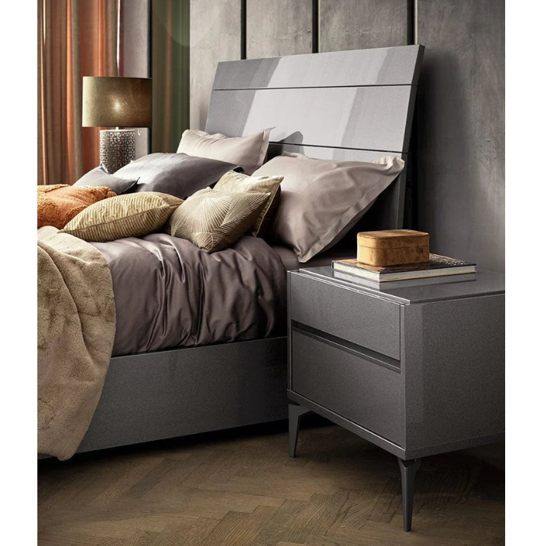 Graphite Italian Bed