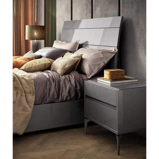 Graphite Italian Night Stand