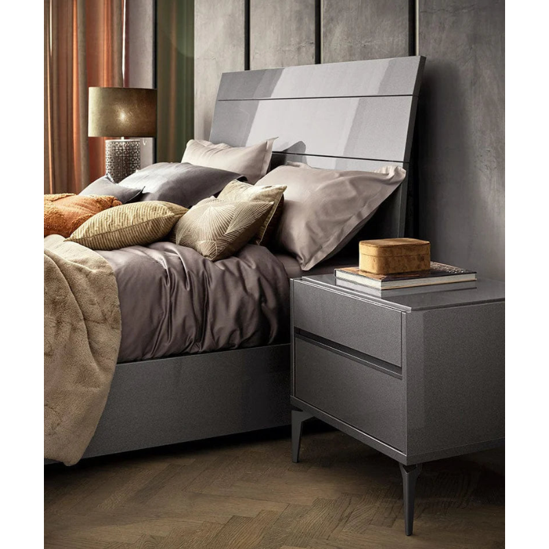 Graphite Italian Night Stand