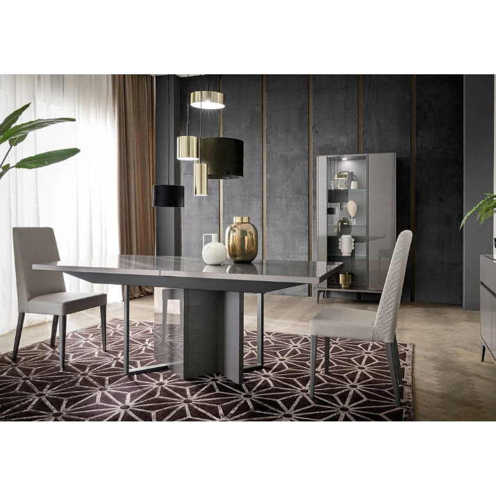 Graphite Italian Dining Chair