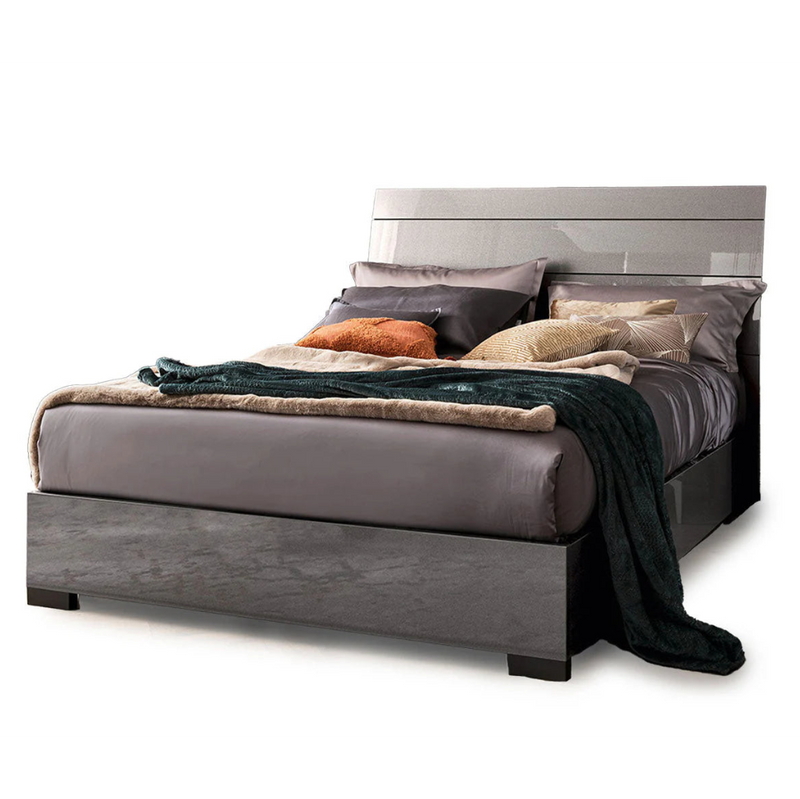 Graphite Italian Bed