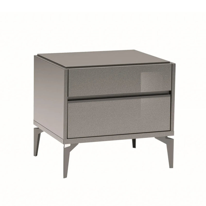 Graphite Italian Night Stand