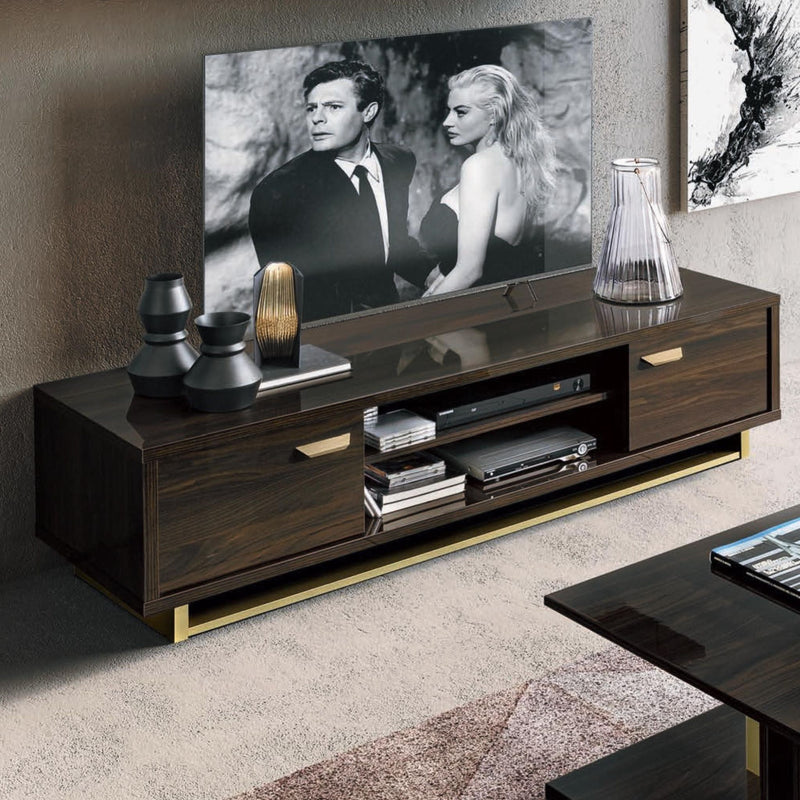 Volare Gold Italian TV Stand