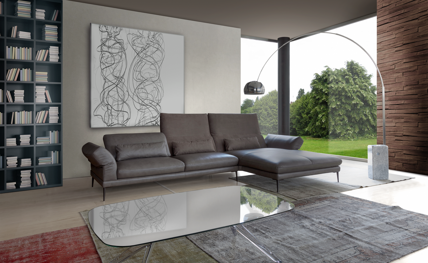 Paride Italian Sofa