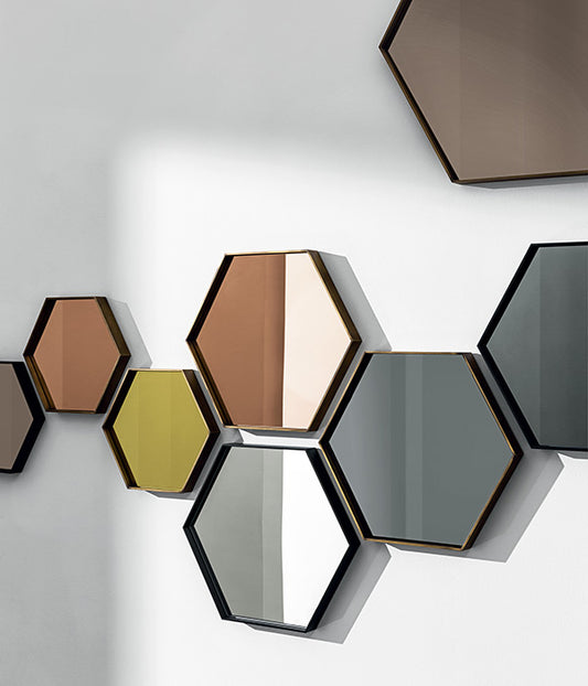 Visual Hexagonal Italian Mirror