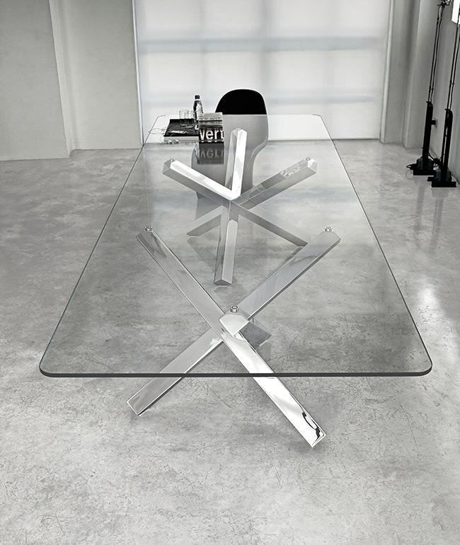 Aikido Two Base Italian Dining Table