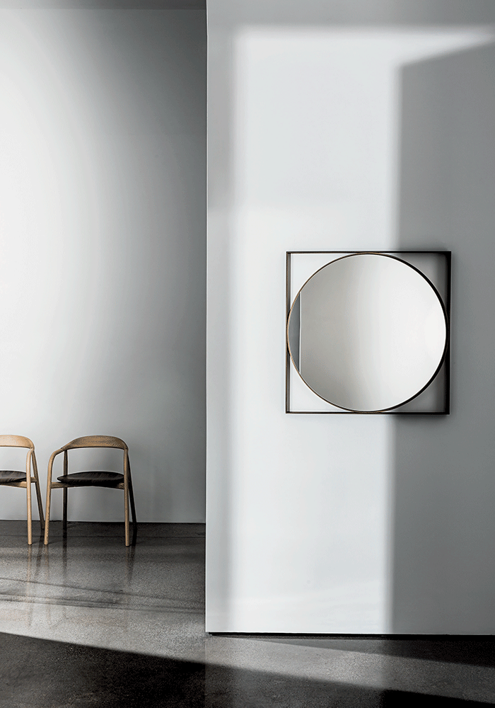 Geometric Italian Mirror