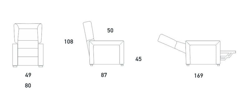 Nisia Italian Motion Chair