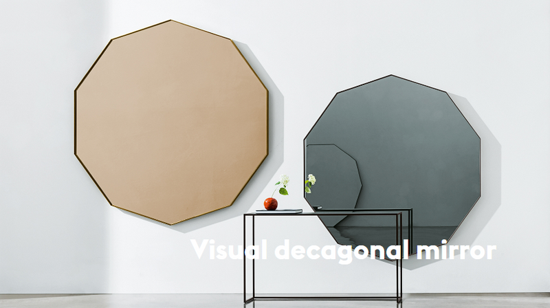 Decagonal Italian Mirror