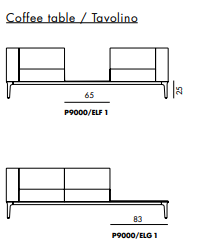 Slim Italian Sofa