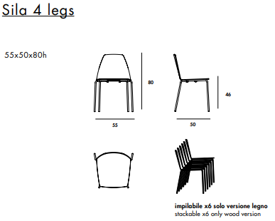 Sila Italian Dining Chair