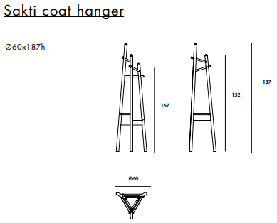 Sakti Italian coat Hanger