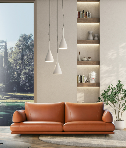 Gianduia Italian Sofa