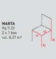 Marta Italian Dining Chair