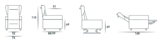 Vita Italian Medical Motion Chair